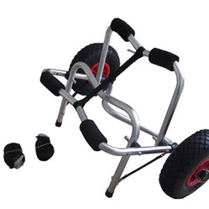 Chariot kayak polyvalent en alu